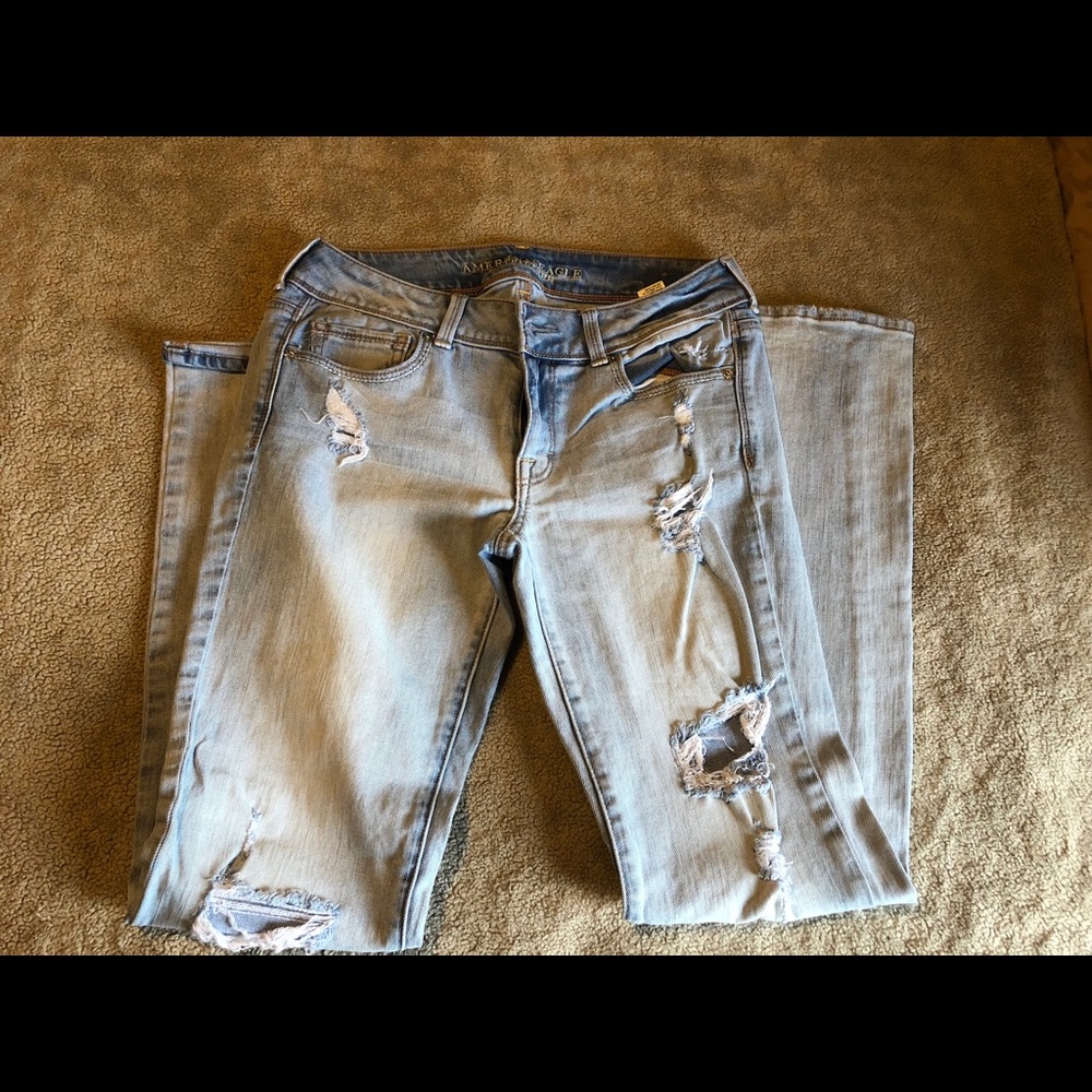 American Eagle kick boot jeans